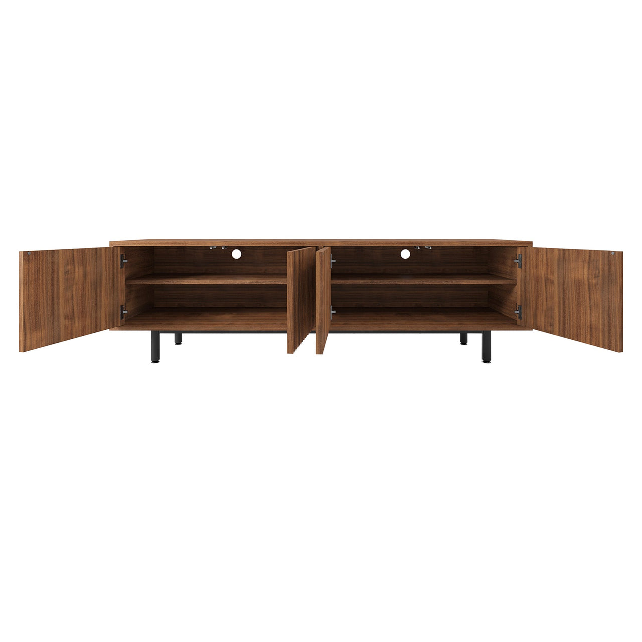 Seiton TV Cabinet: Natural Walnut