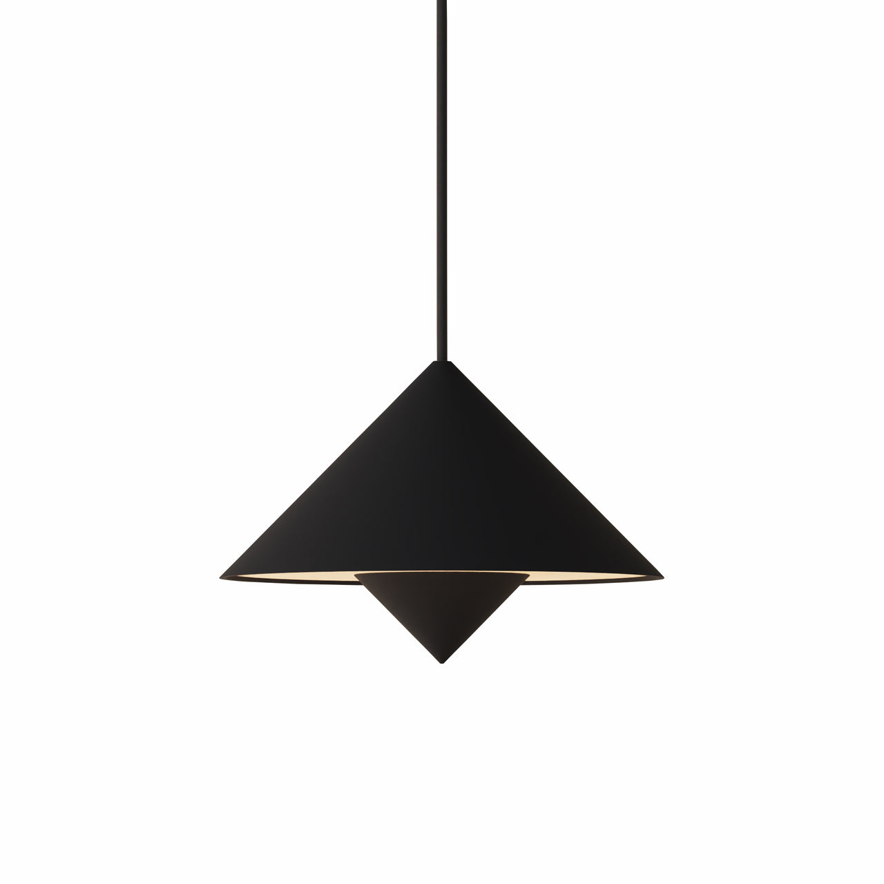 Jai Pendant Light: Carbon
