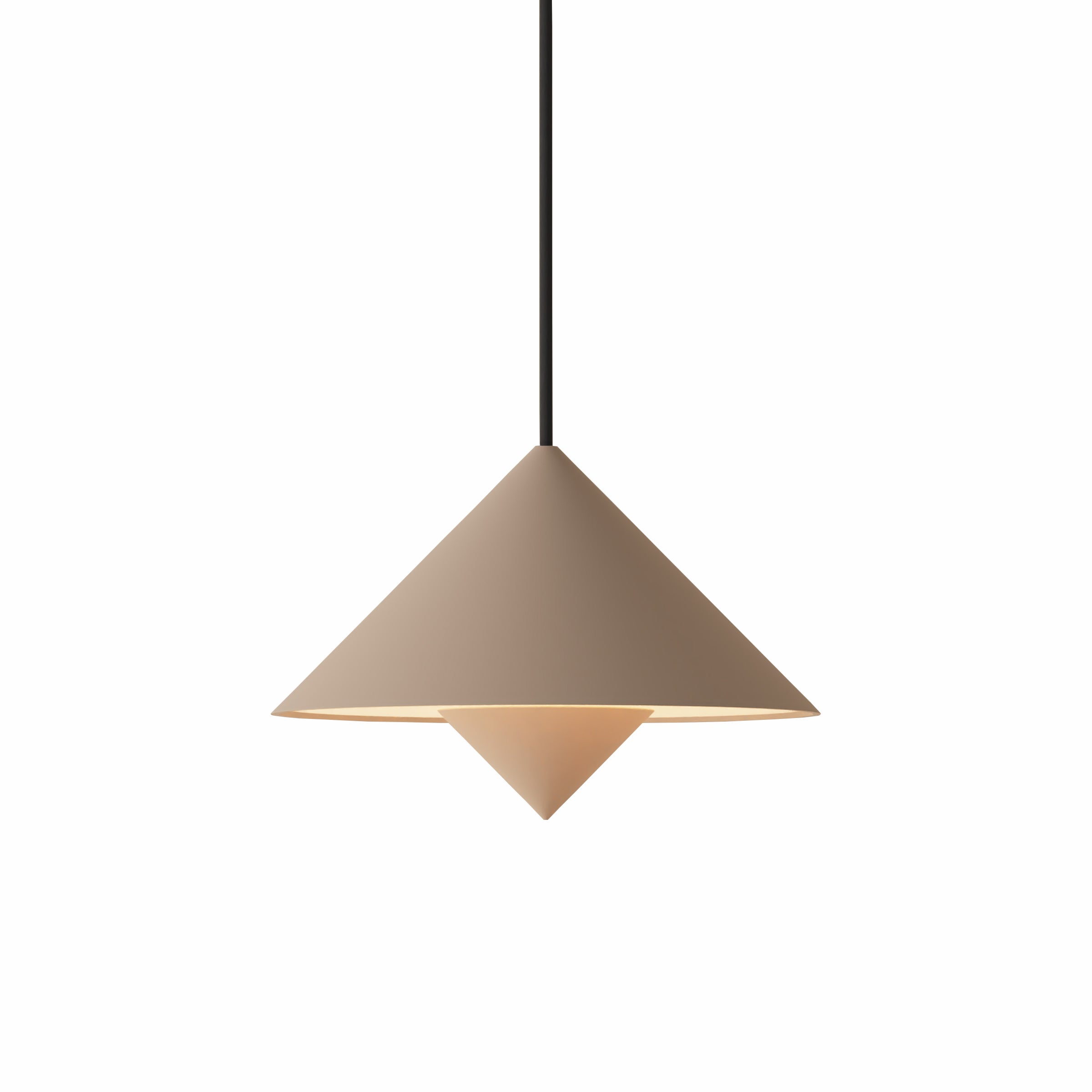 Jai Pendant Light: Peach