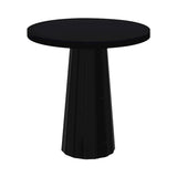 Container Round Table: Extra Small + Bodhi Cover + Jet Black + Black