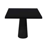
Container Square Table: Large + Cable Feed + Jet Black + Black