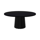 Container Round Table: Extra Large + Bodhi Cover + Jet Black + Black