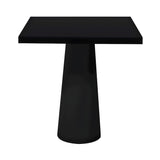 Container Square Table: Small + Jet Black + Black