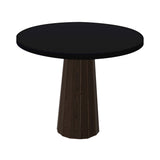 Container Round Table: Small + Bodhi Cover + Jet Black + Cinnamon