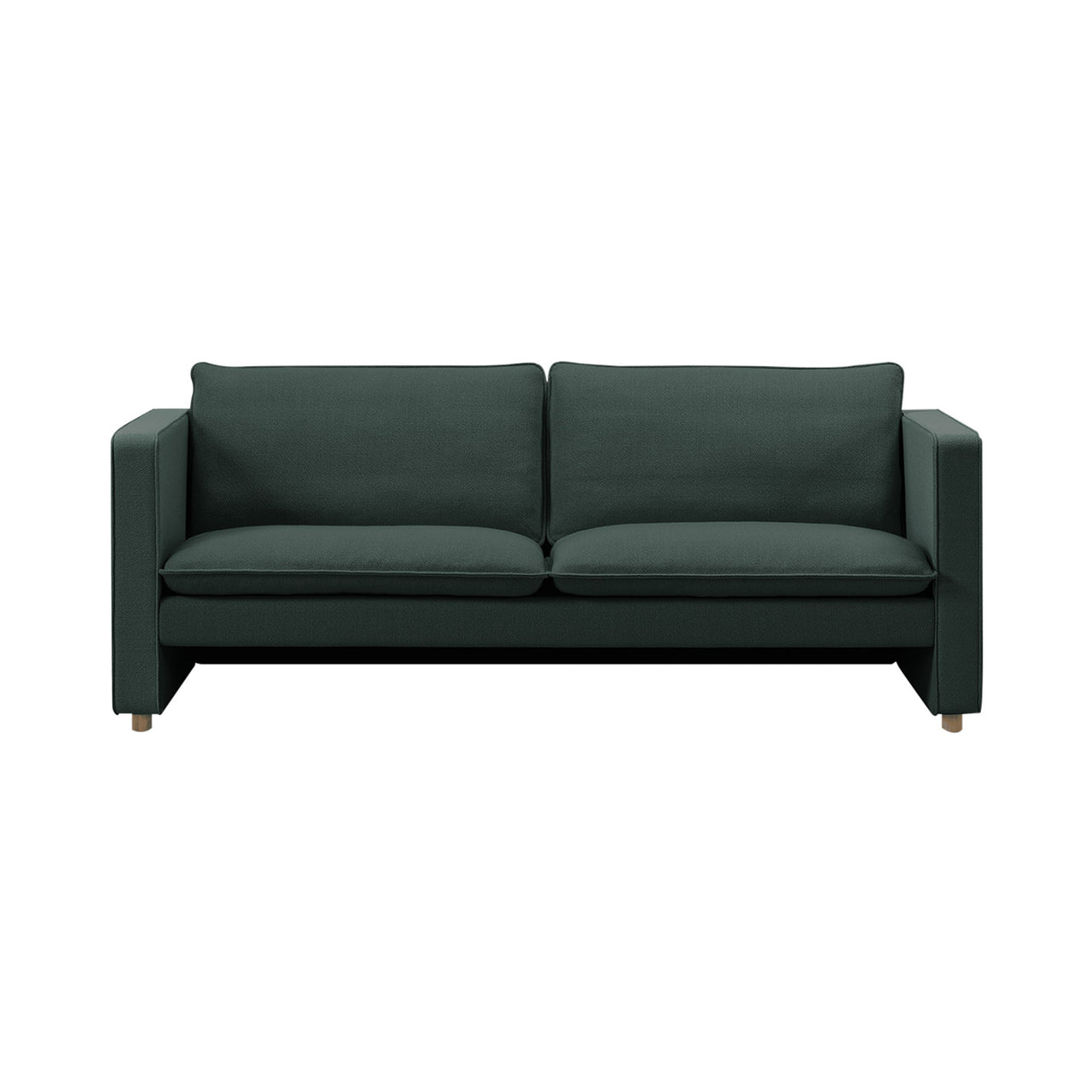Jota 2 Seater Sofa: Light Oak Oil + Fabric Group 3
