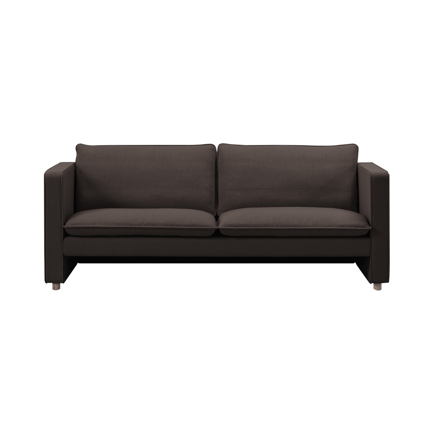 Jota 2 Seater Sofa: Light Oak Oil + Fabric Group 3