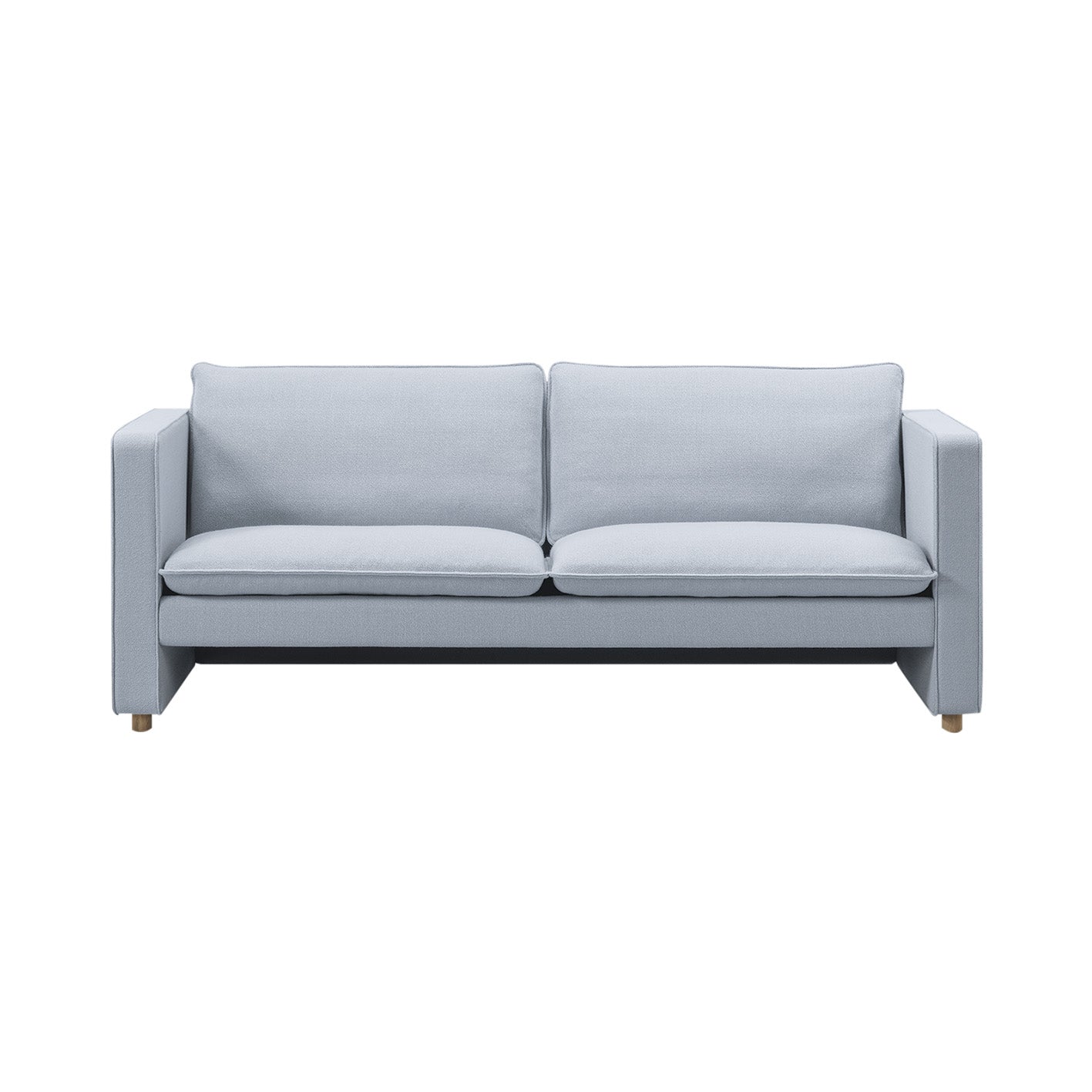 Jota 2 Seater Sofa: Light Oak Oil + Fabric Group 3