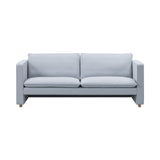 Jota 2 Seater Sofa: Light Oak Oil + Fabric Group 3