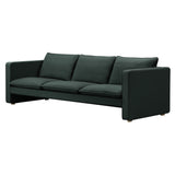 Jota 3 Seater Sofa: Light Oak Oil + Fabric Group 3
