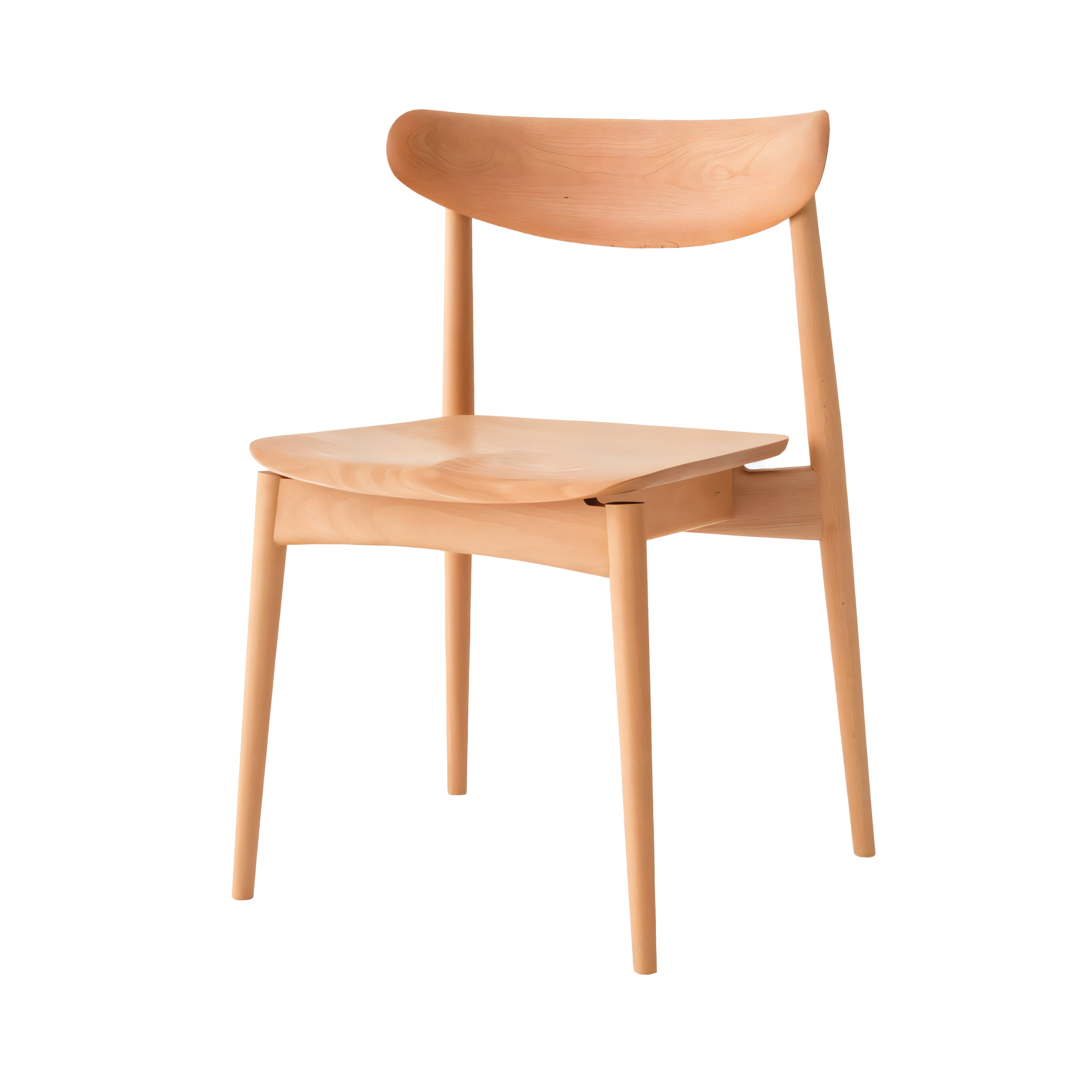 Seoto Side Chair: Beech