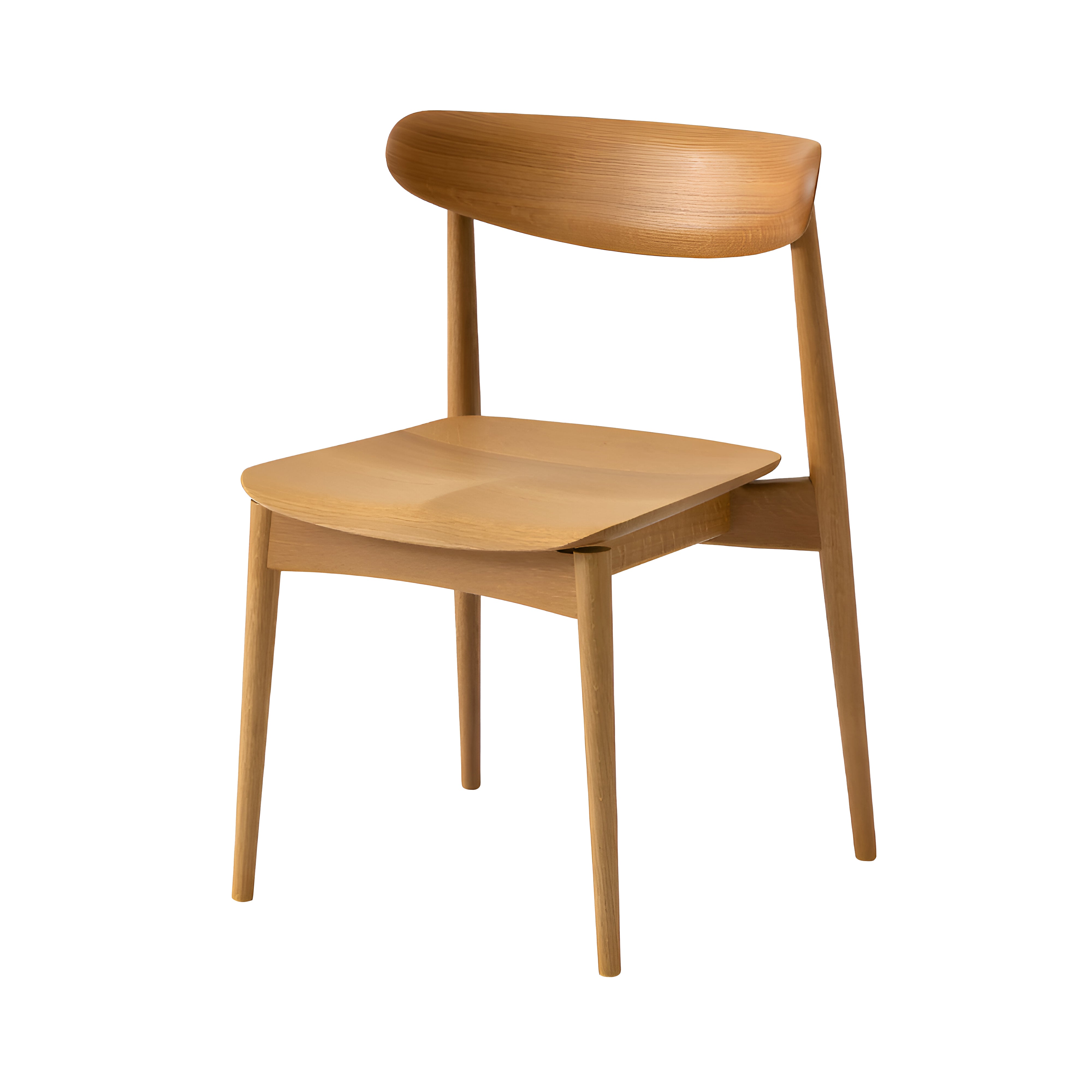 Seoto Side Chair: Oak