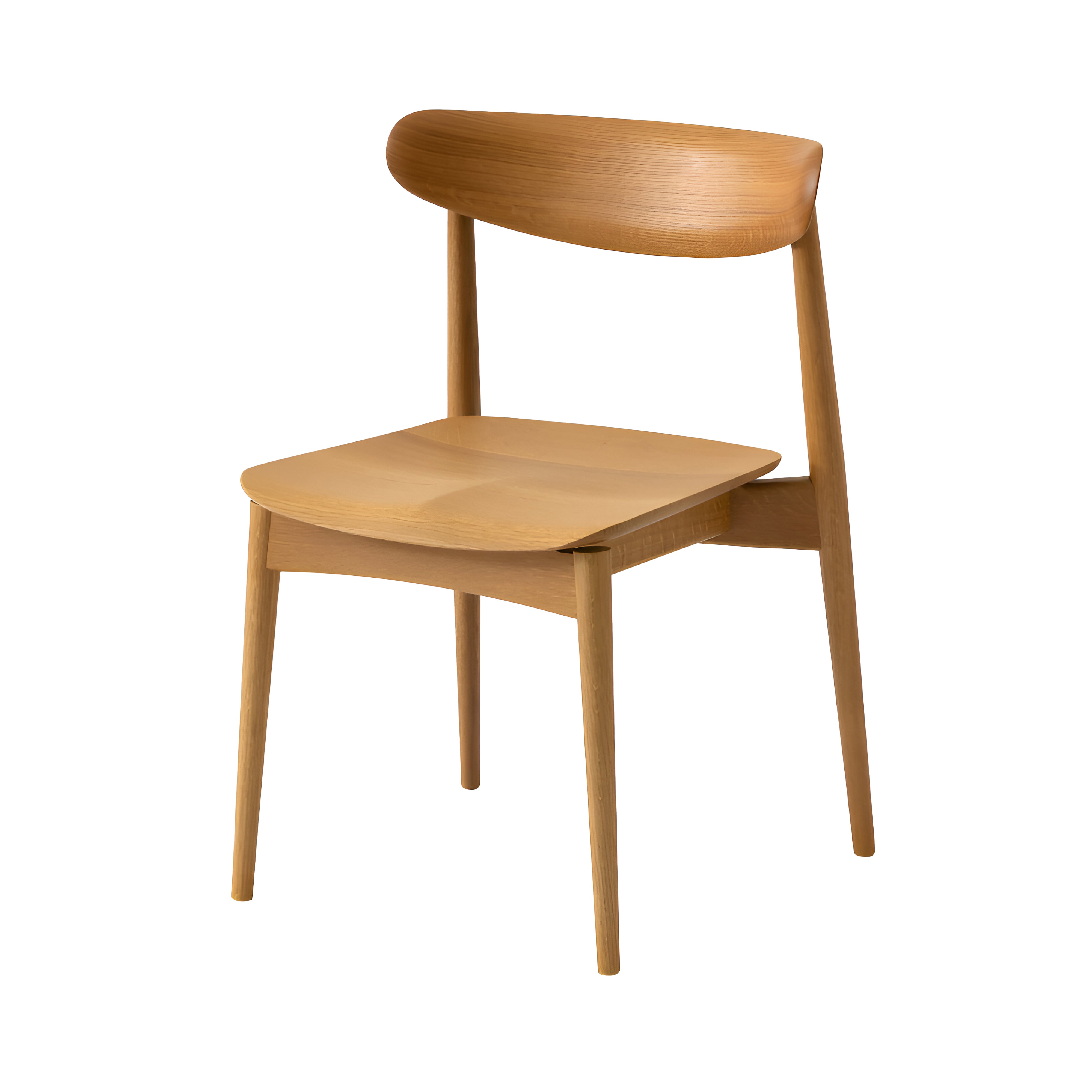 Seoto Side Chair: White Oak