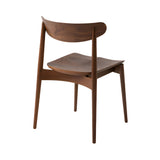 Seoto Side Chair: Walnut