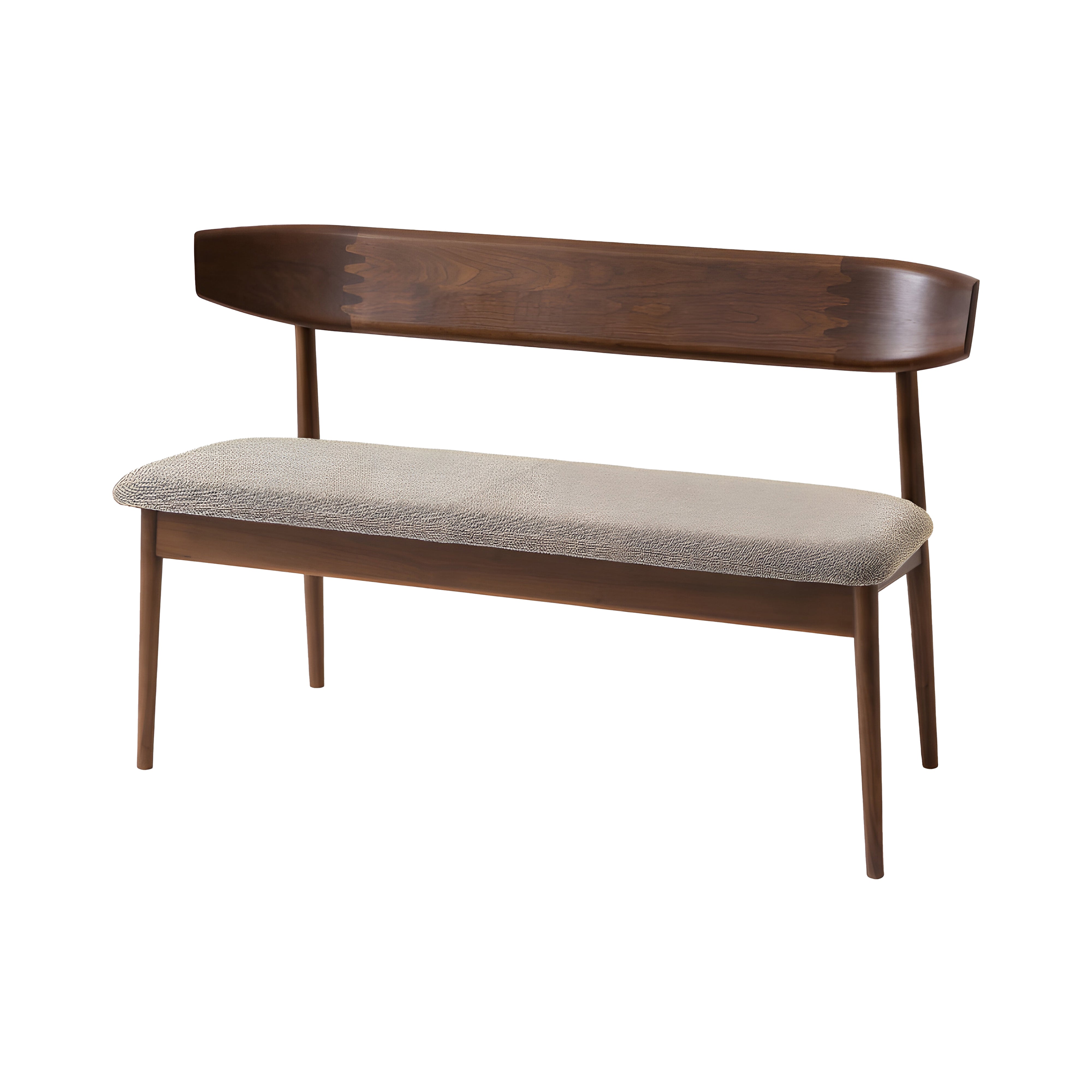 Seoto Bench: Seat Upholstered + Small - 53.1