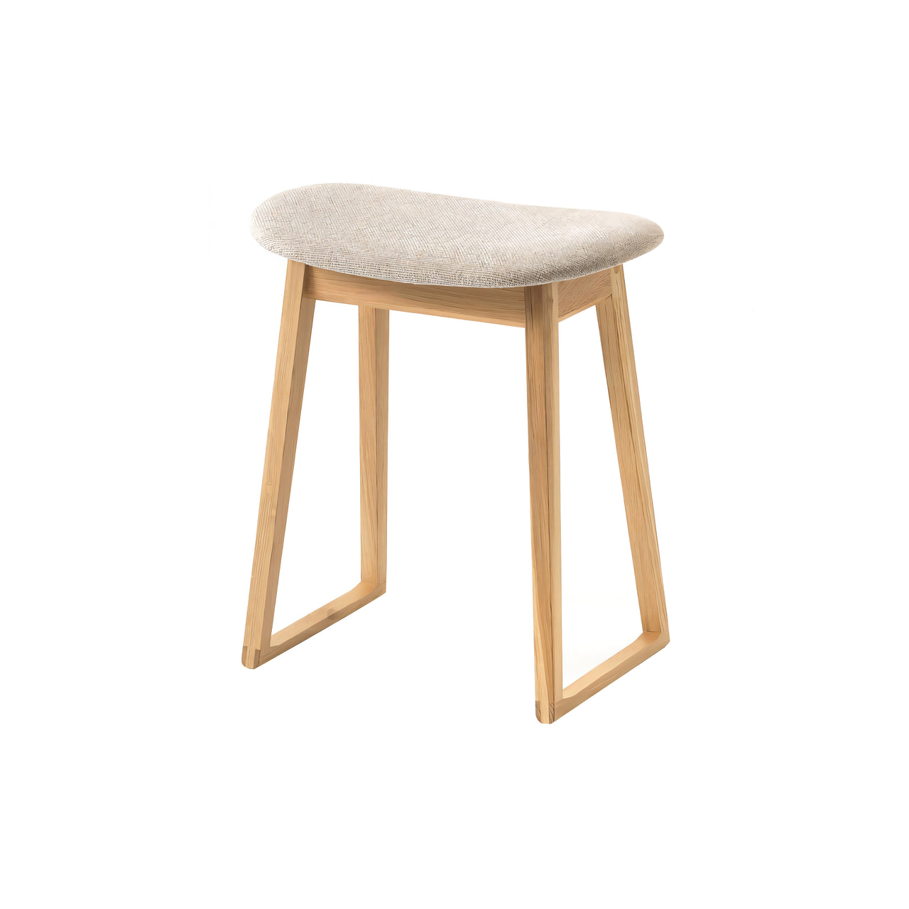 Suwari Stool: Seat Upholstered