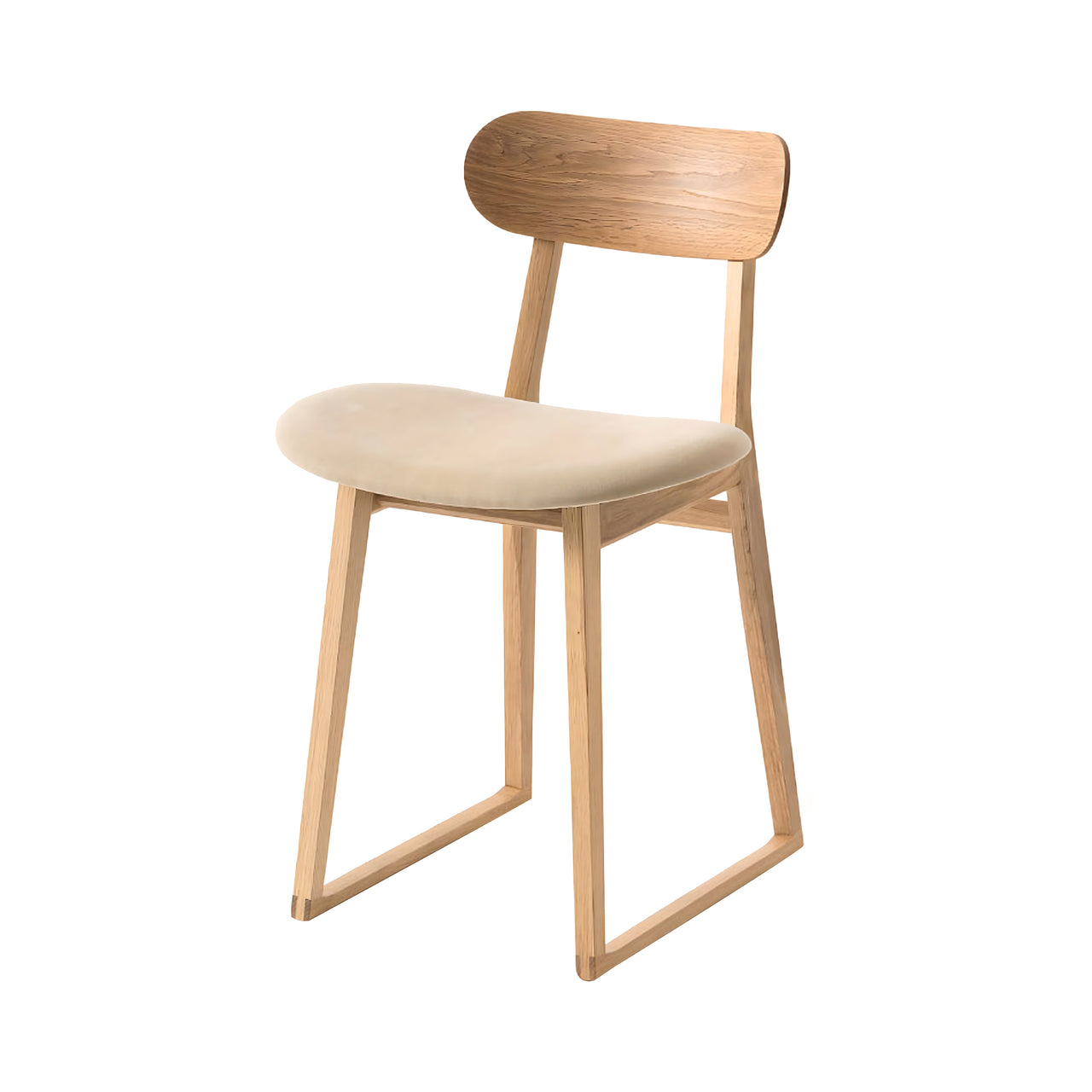 Suwari Chair: Seat Upholstered
