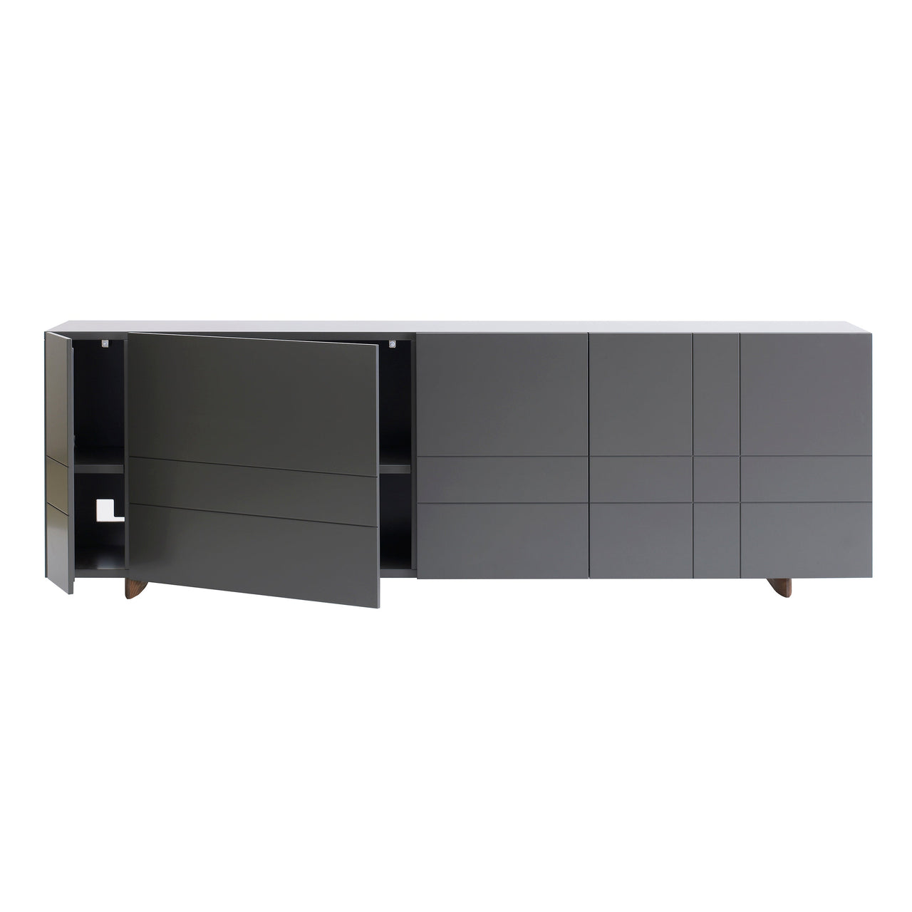 Kilt Sideboard 180 with Doors: Large - 17.7