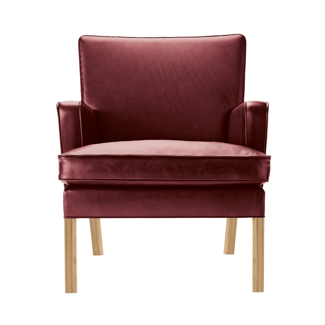 KK53130 Easy Chair: Oiled Oak