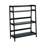 Agnes Medium Shelving Unit : European Oak - Black Stain
