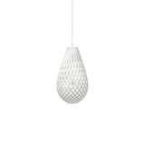 Kōura Pendant Light: Extra Small + White + White