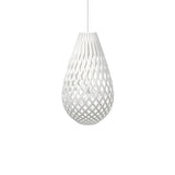Kōura Pendant Light: Large + White + White