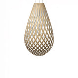 Kōura Pendant Light: XXX Large + Bamboo + White + White