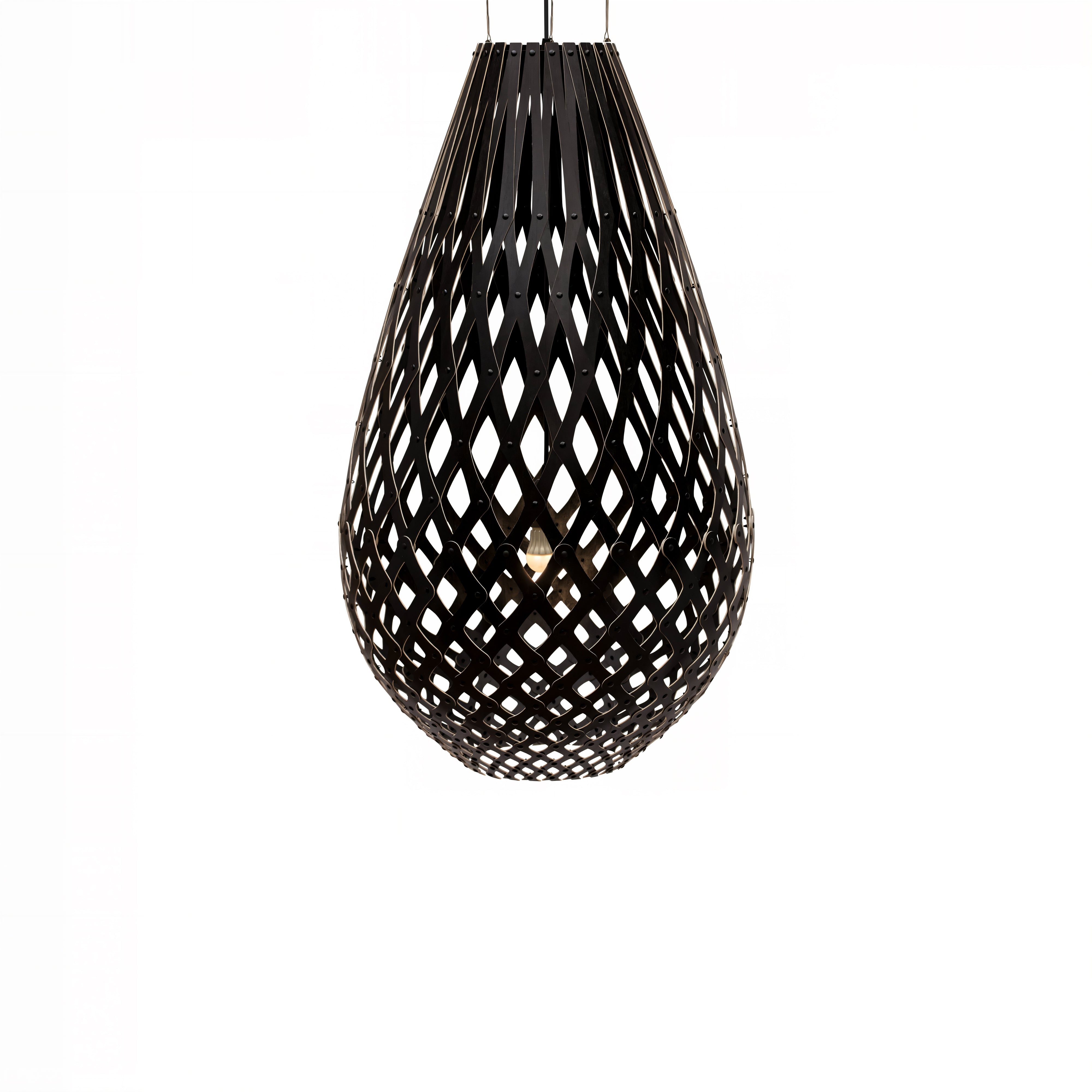 Kōura Pendant Light: XXX Large + Black + Black
