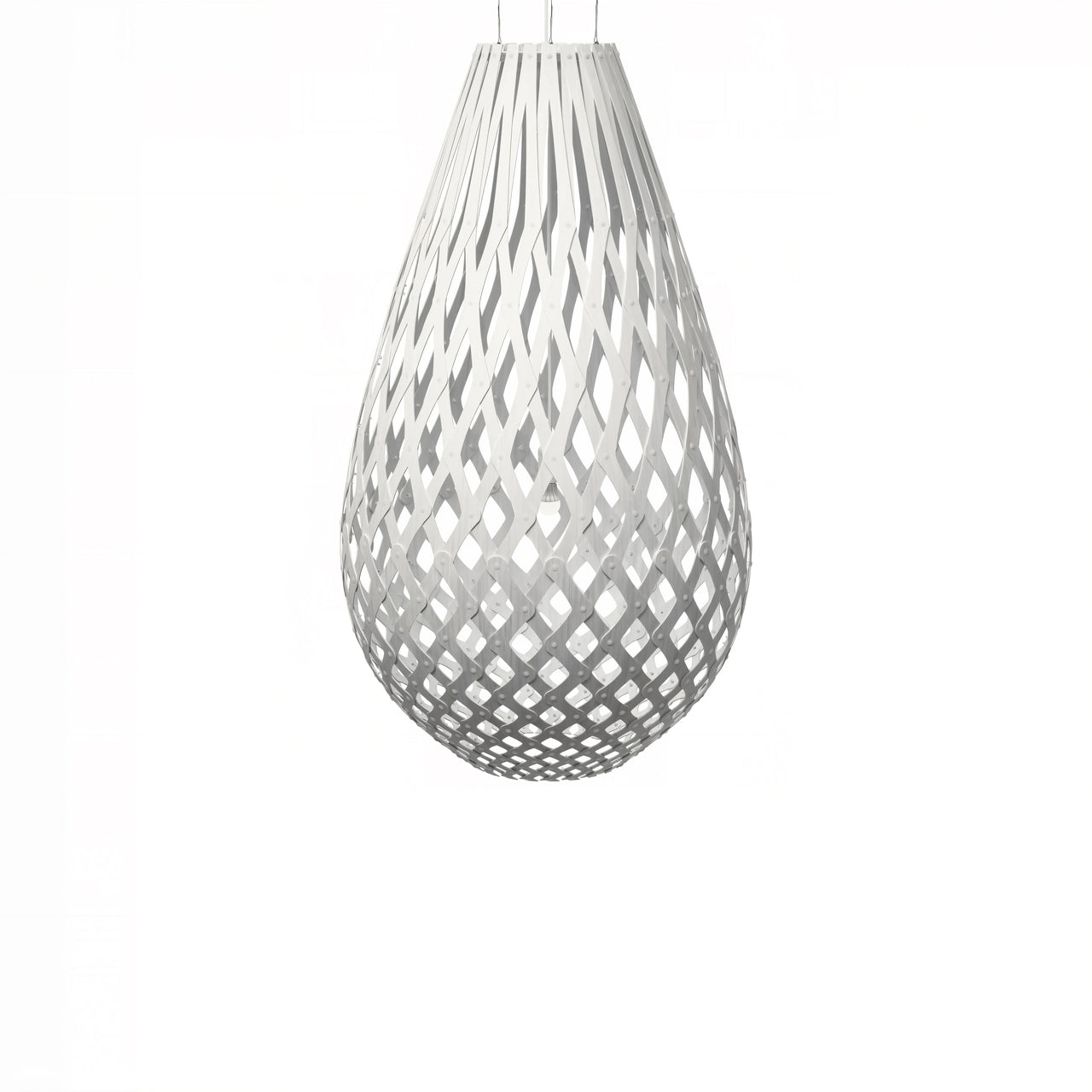 Kōura Pendant Light: XXX Large + White + White