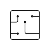 Hang Around Coat Rack: Square