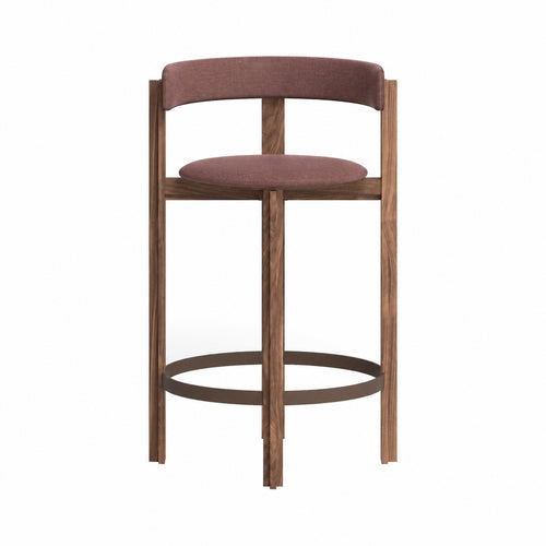 Principal Bar + Counter Chair: Bar + American Walnut