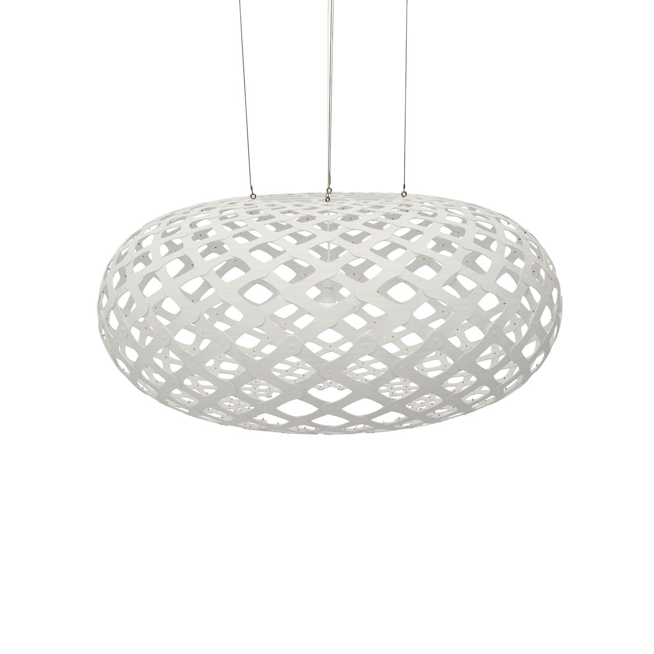 Kina Pendant Light: Extra Large + White + White