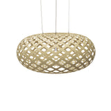 Kina Pendant Light: Extra Large + Bamboo + White