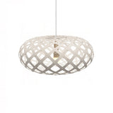 Kina Pendant Light: Large + White + White