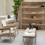 Kinuta Coffee Table: Marble N-CT01 + LS