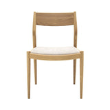 Kinuta Side Chair N-DC02: Upholstered + Pure Oak