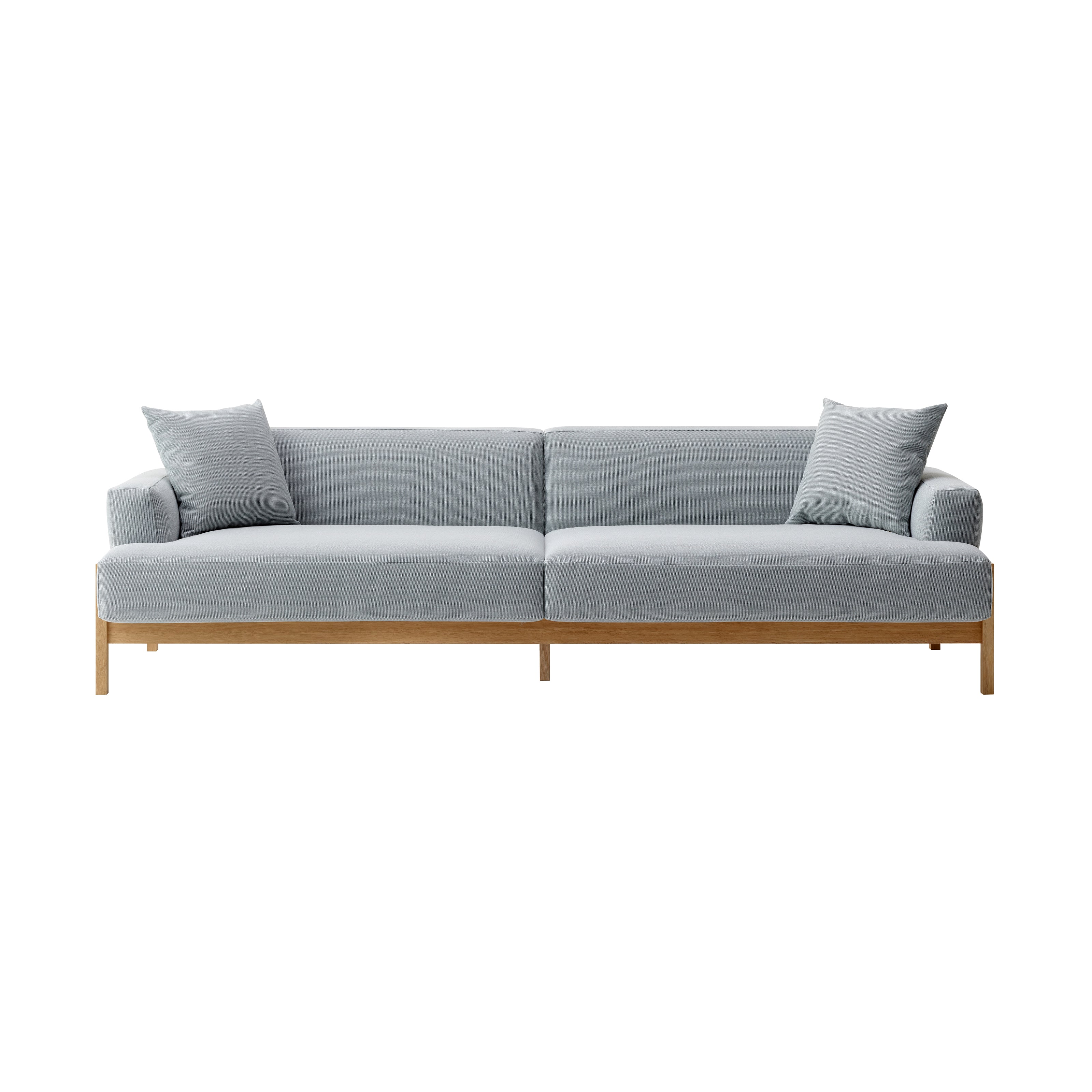 Kinuta Sofa: 2.5 Seater A-S01 + Pure Oak