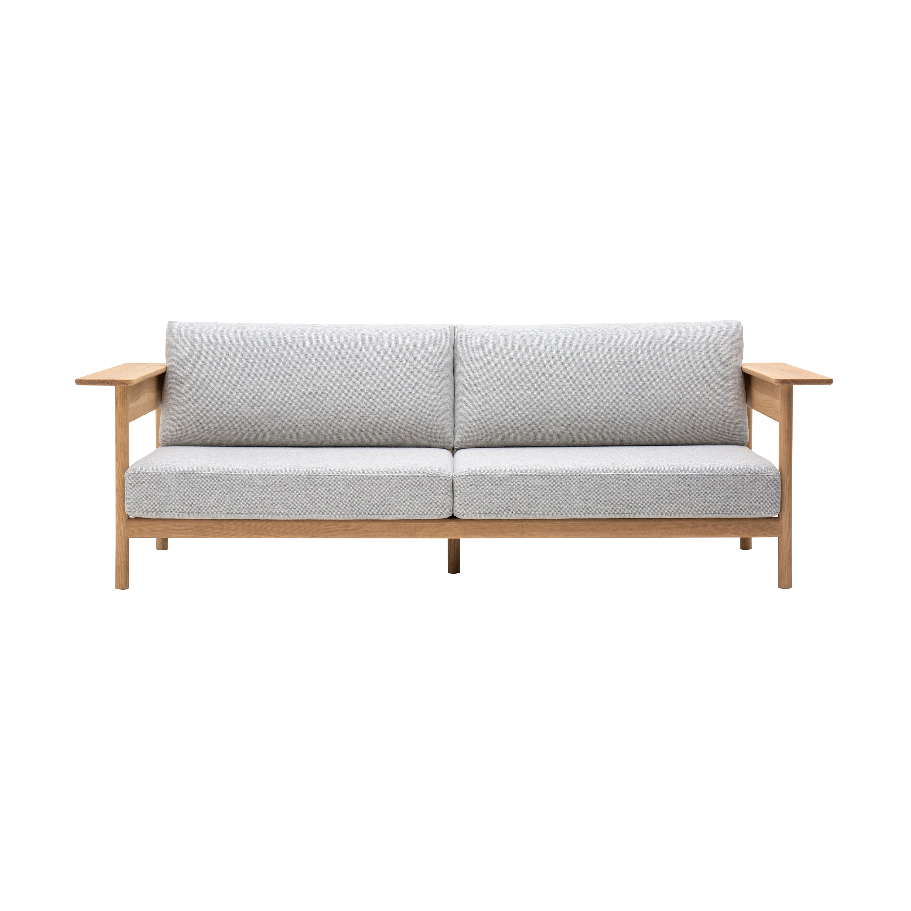 Kinuta Sofa: 2 Seater N-S01 + Pure Oak
