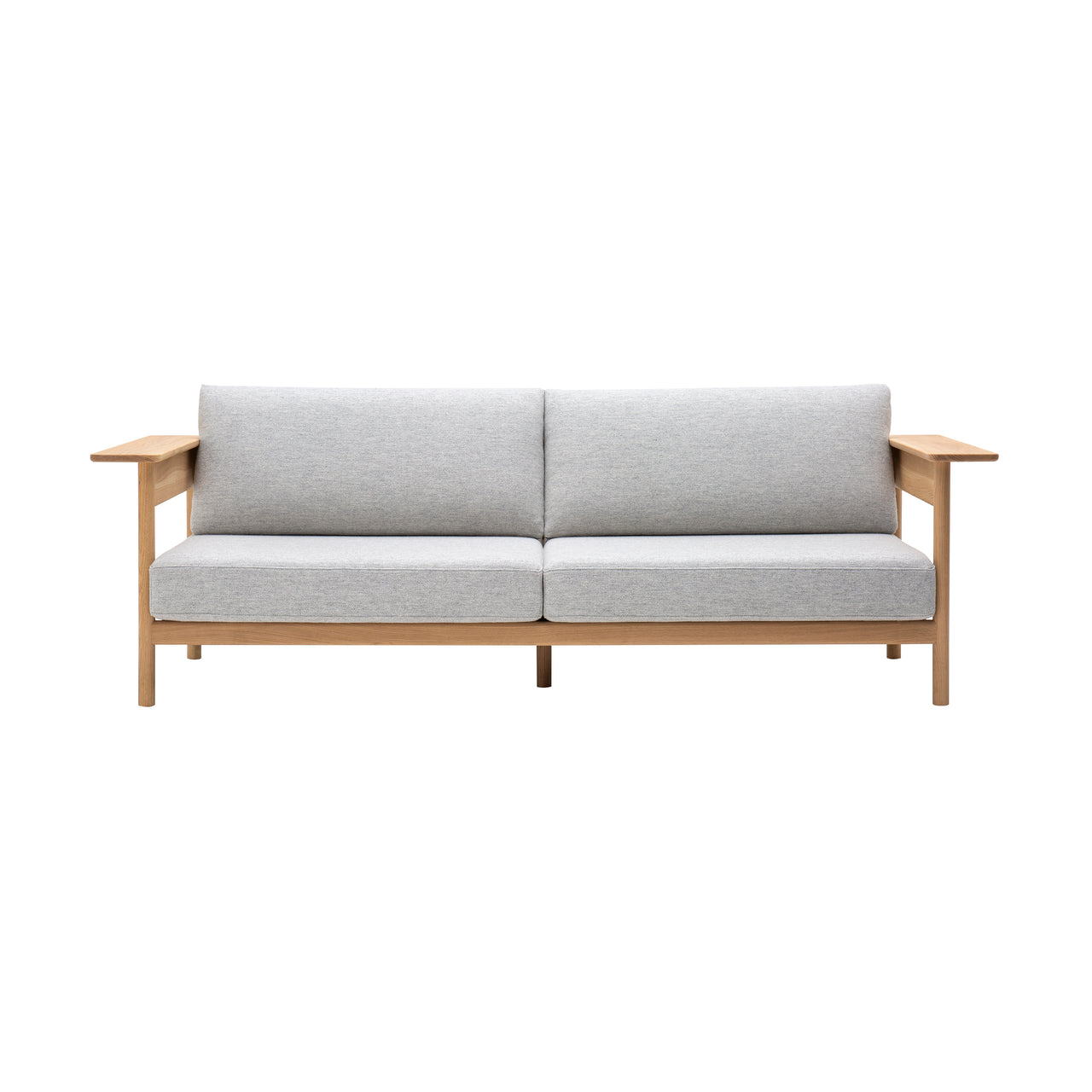 Kinuta Sofa: 2 Seater N-S01 + Pure Oak