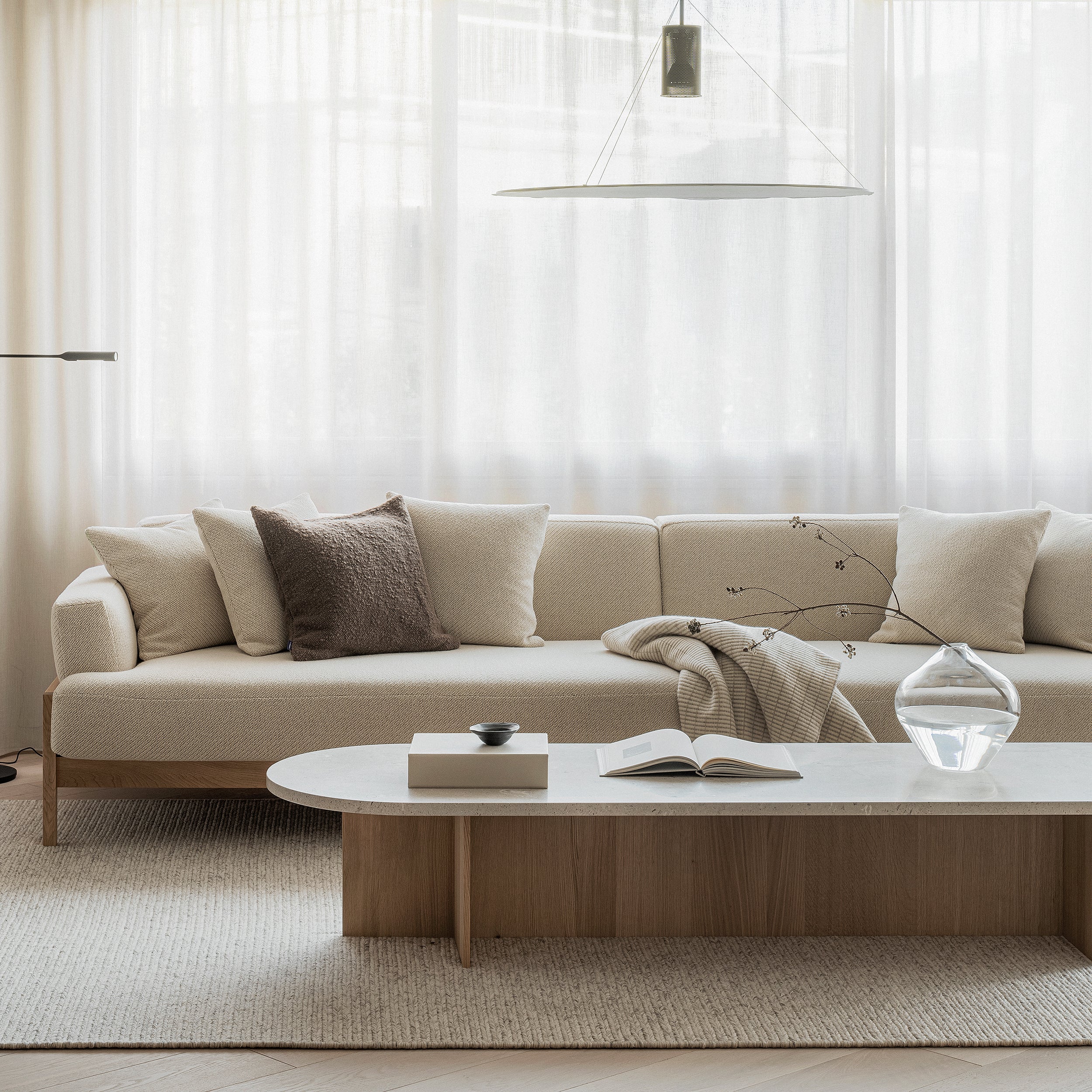 Kinuta Sofa: 3 Seater 3P A-S01 + LS