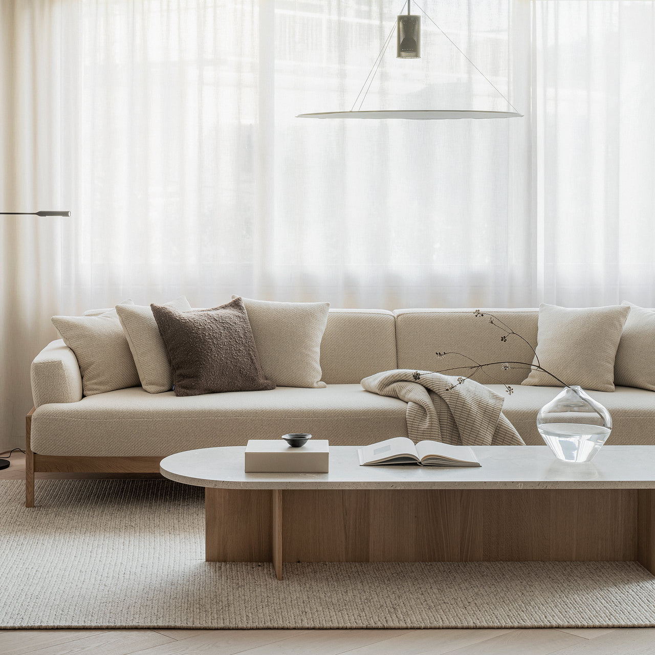 Kinuta Sofa: 3 Seater 3P A-S01 + LS