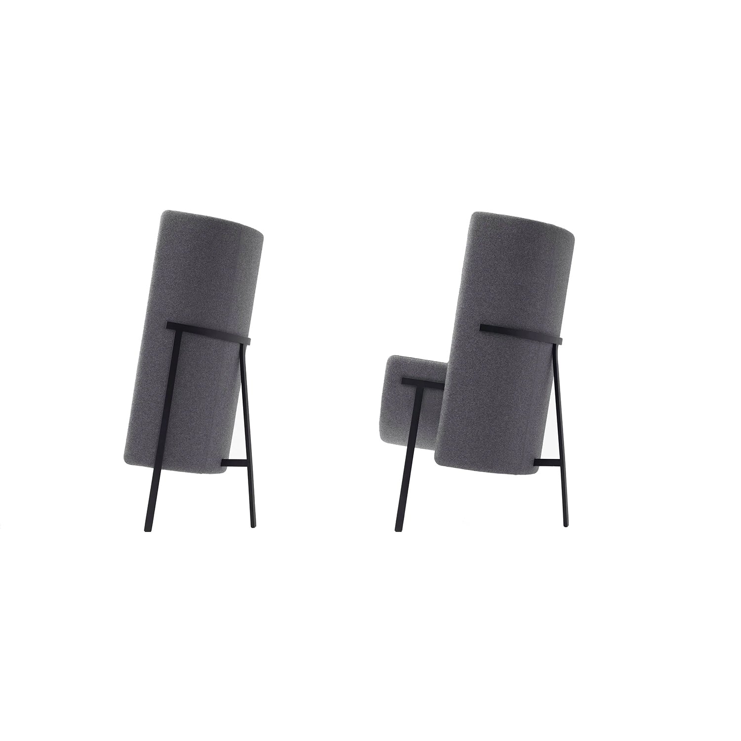 Kite Highback Lounge Chair: Narrow