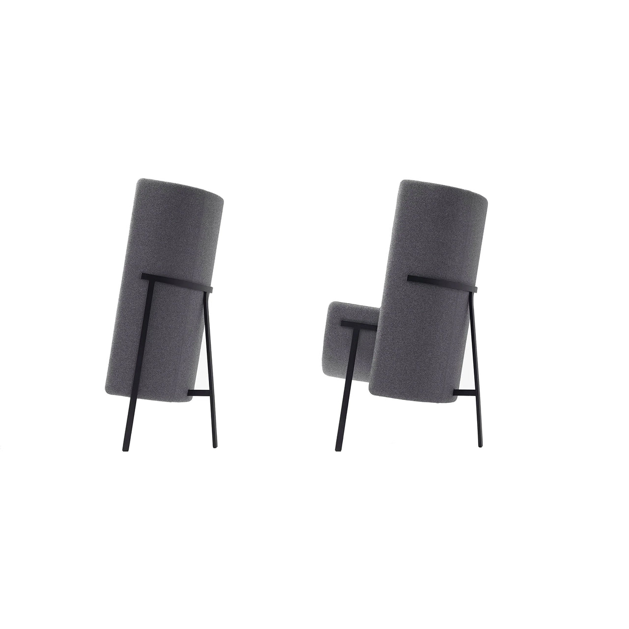 Kite Highback Lounge Chair: Narrow