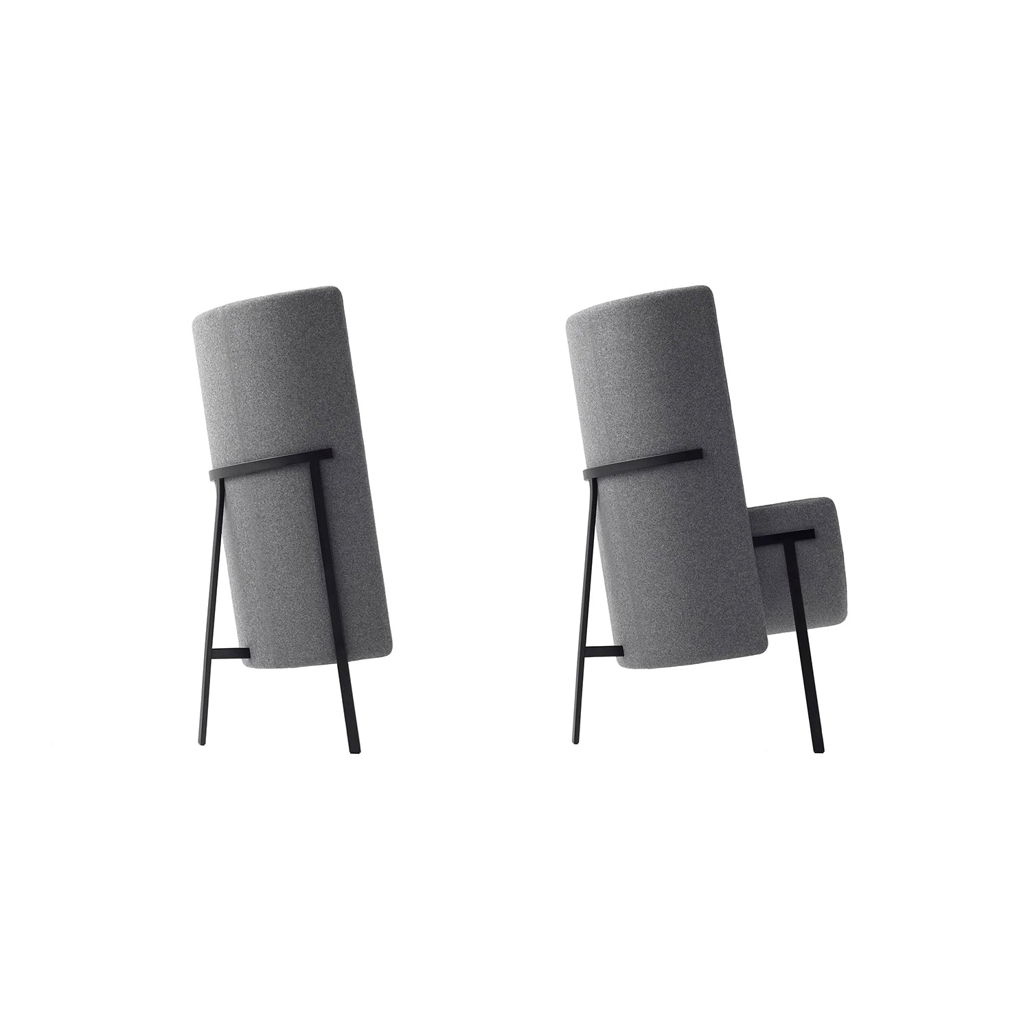 Kite Highback Lounge Chair: Narrow