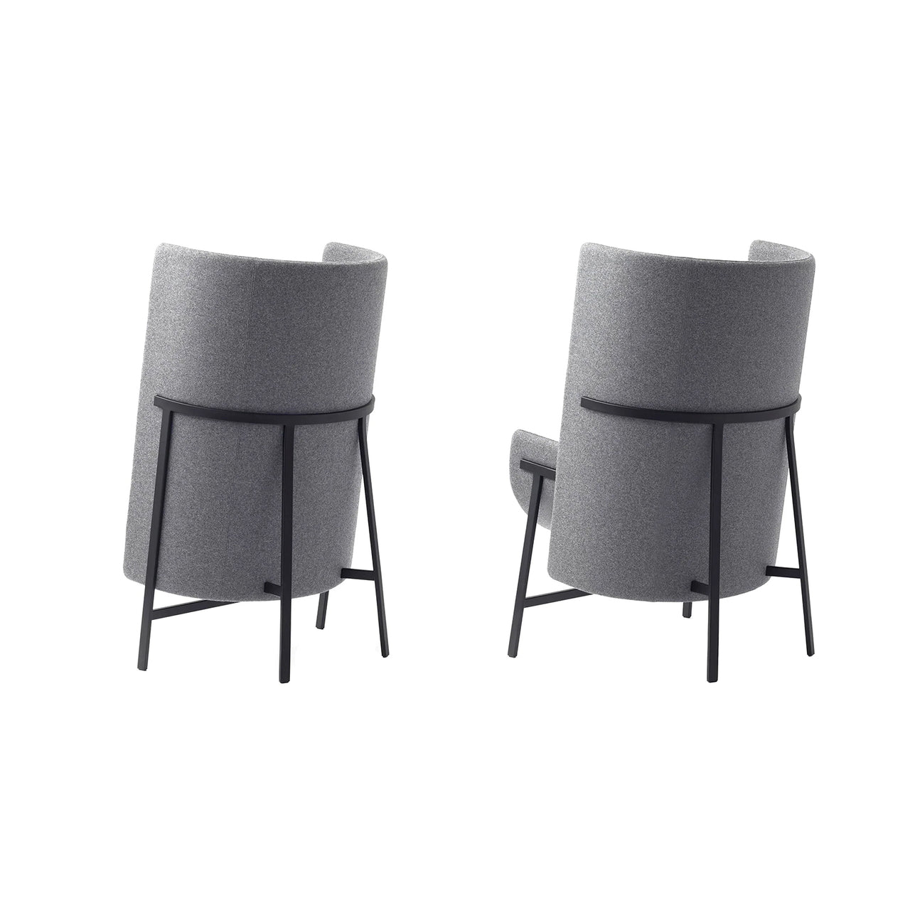 Kite Highback Lounge Chair: Deep