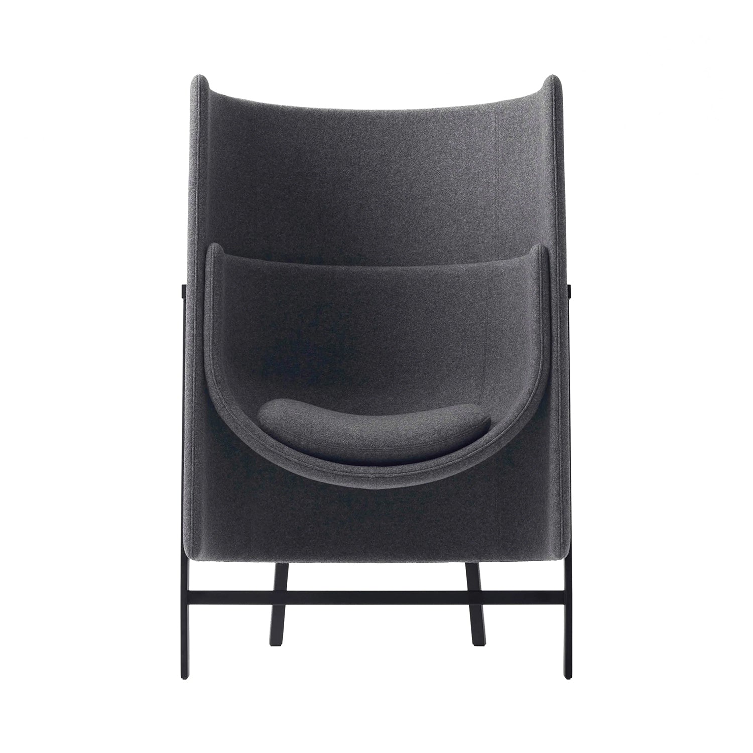 Kite Highback Lounge Chair: Narrow
