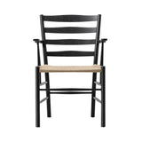 Klint Armchair: Black Lacquered