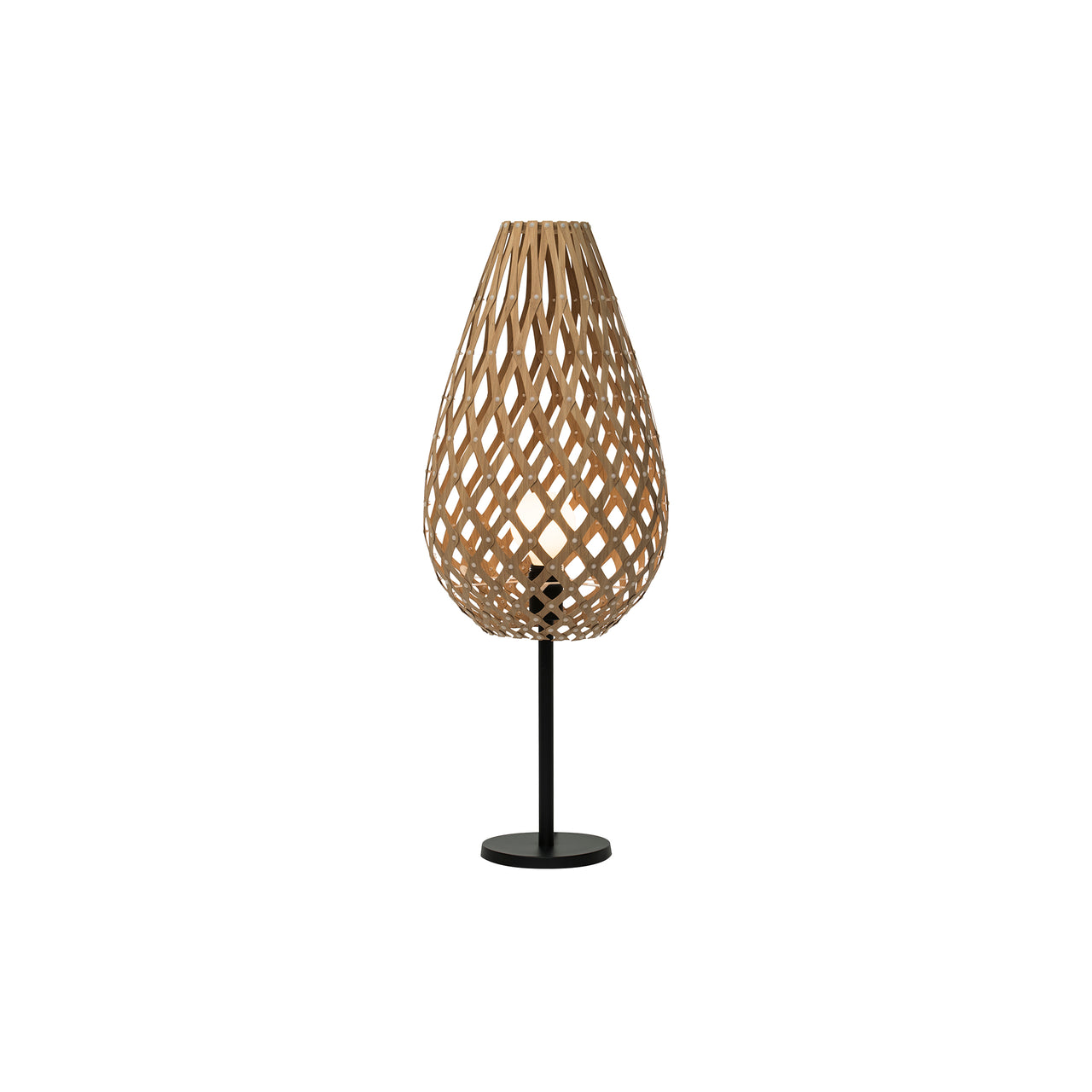 Koura Table Lamp: Bamboo