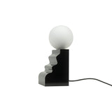 Moulure Table Lamp: Small + Standing + Black