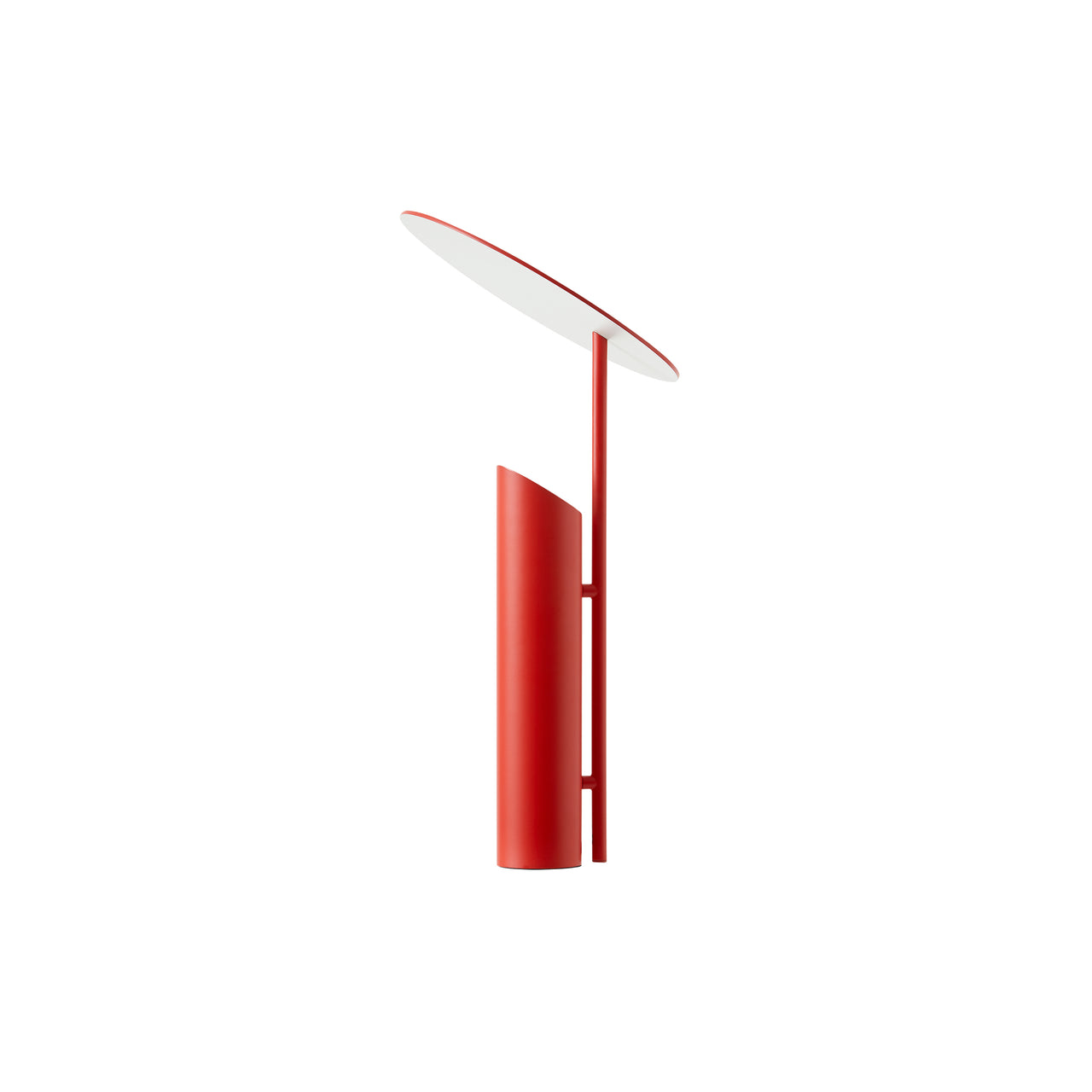 Reflect Table Lamp: Matt Red