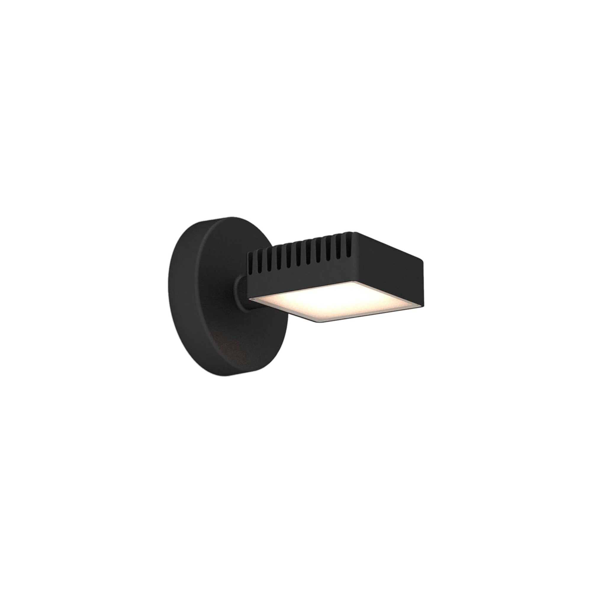 Dorval 04 Wall Lamp: Hardwire + Black
